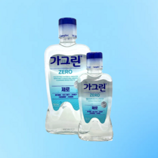 가그린 제로 구강청결제 750ml + 250ml, 1세트