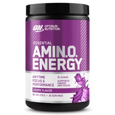 OPTIMUM NUTRITION 歐恩 必需胺基酸能量 葡萄口味, 1個, 270g