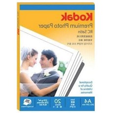 인화지 코닥 사진인화지 포토용지 1팩(20장) A4 5740-332 79000EA 1EA, 본상품