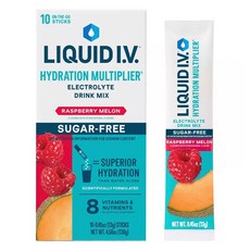 Liquid Iv 補水能量飲 覆盆莓甜瓜 10入, 130g