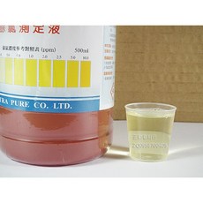 東陽 餘氯測定液 500ml 附滴管與10ml量杯, 1個