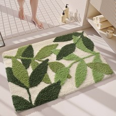 Lumi home 욕실 발매트 모던하우스 화장실 인테리어 미끄럼방지, 푸른 춤