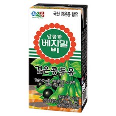 달콤한 베지밀B 검은콩 두유, 64개, 190ml