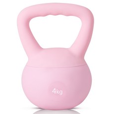Need 말랑말랑 소프트 PVC 케틀벨 아령, 1개, 4kg, pink