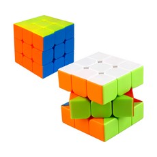 매직 3X3 파스텔큐브 유아 지능개발 장난감 /유닛키즈, 1개