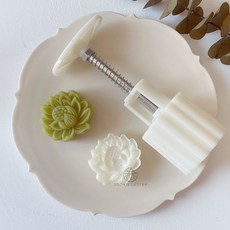 플라워 앙금 월병틀 벚꽃틀 꽃 화과자틀 모양틀 빵틀, 8. 연꽃 50g 1개, 1개