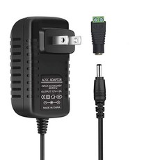 InShareplus 12볼트 전원 공급 장치 드라이버 5A 60W 12V LED 어댑터 5팩 저전압 변압기 AC 100-240V - DC 스트립 조명에 사용 205174, 1 Pack-12V 2A