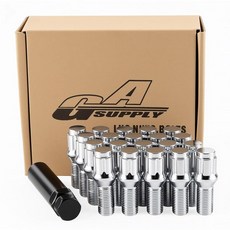 GAsupply M14x1.25 러그 볼트 28mm 섕크는 BMW i3 i4 i5 i7 i8 ix M2 M3 M4 M5 M8 x1 x2 x3 x4 x, M14x1.5-24mm, 실버