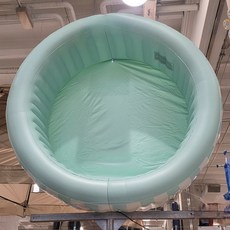 물놀이 수영장 원형 미니 간이 풀장 에어 워터파크 마당 어린이집 볼풀장 코스트코, 1개, 혼합민트