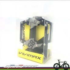 VIVIMAX MAX 85 輕量 CNC 鋁合金 腳踏板 黑色, 1個