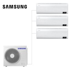 삼성 무풍 벽걸이 에어컨 2IN1 3IN1 4IN1 멀티 에어컨 아파트 빌라 1등급 조합형 설치 별도, 매립배관형, 13+6+6