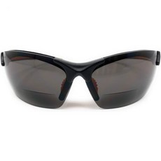 바이포칼 선 리더 스포츠 및 랩 어라운드 리딩 선글라스 유니섹스 보안경, 3, Black and Orange, 1개