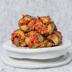 국내산 오이소박이 김치 30년 통영 할매 전통 양념, 1개, 1kg