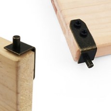 소형 가구 문짝 연결 부속품 회전 힌지 엔틱 피봇 경첩, 1개