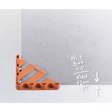 WORKERSHOP 義大利Raimondi 磁磚護角 3-12MM 432SSBRAI, 1個