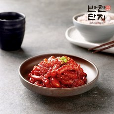 반찬단지 낙지젓 120g 젓갈 밑반찬종류 저녁메뉴 반찬가게, 1개