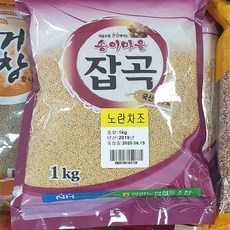 송이마을 노란차조, 1kg, 1개