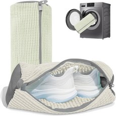 세탁기 및 건조기용 재사용 가능한 신발 청소 가방 운동화용 얼룩 키트 테니스, 04 Cream