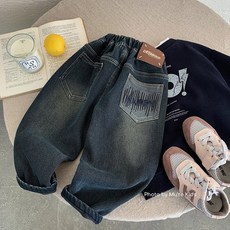 木野加絨牛仔褲湖州織裏童裝男童韓版百搭休閒褲兒童加厚保暖長褲