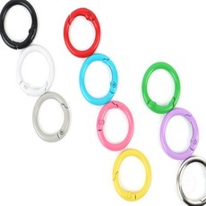 [다믿샵] 카드 고리링 24mm 컬러링, 블루