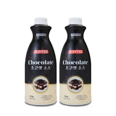 초코 커피 소스 초코라떼/NEW 쥬피터 초코렛 소스, 2개, 1.8kg