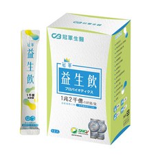 冠軍生醫 益生飲 (12包/盒) 喝的益生菌, 4個, 12份