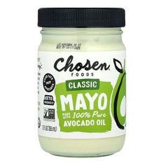 Chosen Foods 초슨푸드 100% 아보카도 오일 베이스 클래식 마요 355ml, 4개