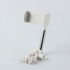 차량용 백미러 룸미러 휴대폰 거치대, 화이트, 1개