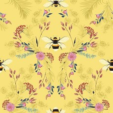 Livelynine 새가 있는 그린 벽지 벗겨서 붙이는 빈티지 꽃무늬 벽 종이 가구용 미리 붙여넣은 앤티크 빅토리안 접촉 용지 44.5 x 198.8cm(17.5 78.8인, 17.5" x 78.8", 꽃무늬 꿀벌