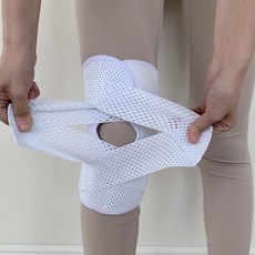 레그연구소 무릎보호대, 2개, 화이트