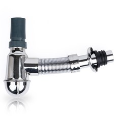 FLOW 세면대 벽배수용 고무 망치트랩, 1개