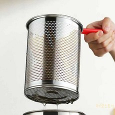 꼬미구르미 튀김냄비 거름망세트