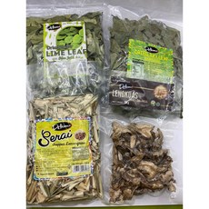 인도네시아 건조 라임잎 월계수잎 레몬글라스 갈랑가 4종모음, 50g, 1개, 2. 건조월계수잎