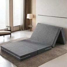 3-In-1 접이식 매트리스 - 요가/낮잠/바닥에 앉기 위한 휴대용 스펀지 패드!