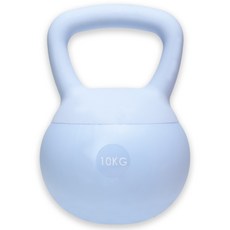 펠컨 무소음 소프트 케틀벨, 1개, 10kg, 블루