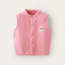 大丫 小丫 兒童開衫馬甲 奧粒絨馬甲 春秋中小童坎肩