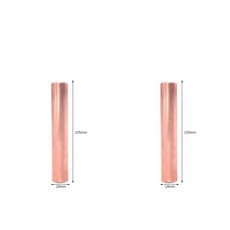 태양광 발전 수영장 화 정수기 구리 실버 조류 청소 야외 욕조, 2. 2PCS Copper Rod