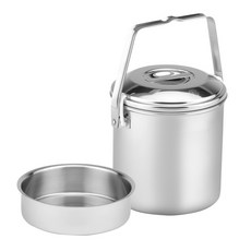 【ZEBRA斑馬牌】新型提鍋 6C16 3.0L【304不銹鋼 餐盒 飯盒】, 1個, Silver, 16cm