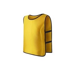 아동 옆트임 축구 팀조끼 단체 조끼 팀구분 옐로우