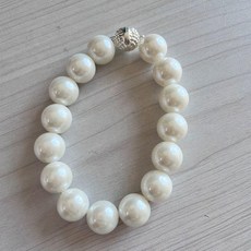鬱金香珍珠磁吸窗簾綁帶, 磁吸扣 25cm 1條, 1個