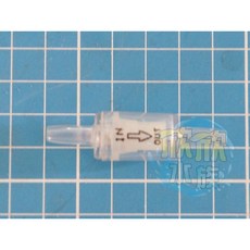 欣欣水族 AW17 水族先生Mr.Aqua-透明止逆閥(打氣幫浦.CO2用), 1個