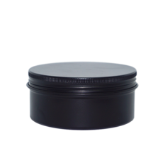 알루미늄 블랙 틴케이스 150ml 캔들 비누 용기 소품정리함, 1개