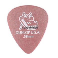 던롭 Dunlop Gator Grip 스탠다드 피크 0.58mm (417R.58), 개