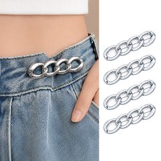 데이앤픽 바지 허리 줄이기 셀프 수선 옷핀 브로치 핀 4P, 4개, 실버 4개, 실버