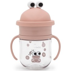 노이노이 자기주도식 360도 트레이너컵 핑크 1개, 250ml