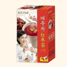 대용량 간식 담터 대추차 50T 전통차 탕비실 사무실, 15g, 50, 1