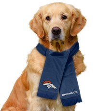 Littlearth NFL 시카고 베어스 애완동물 스카프 - 공식 라이선스 팀 사이즈: 스몰 436794, 덴버 브론코스