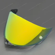 KYT TT REVO 헬멧용 오토바이 렌즈 윈드쉴드 글라스 액세서리, 08 Tea Revo Gold