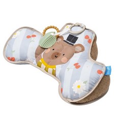 Taf Toys 아기 복부 시간 지원 장난감 | 2-6개월 아기에게 적합 쉬운 발달 및 쉬운 육아 가능 자연스러운 발달 편안함 인체 공학적 디자인 탈착식 장난감, Bear