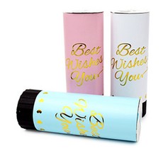 락캠플 컨페티 푸쉬팝 브라이덜샤워소품, 화이트